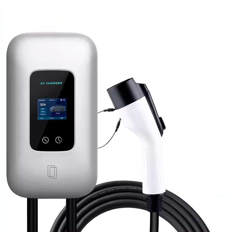 Зарядная станция для электромобиля EV Charger 7 кВт 32A GB/T WI-FI (EV7-32-1PH-GB/T-CS-WF)
