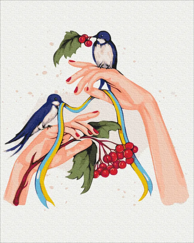 Картина по номерам Brushme В руках надежда 40x50 см (BSM-B53145)