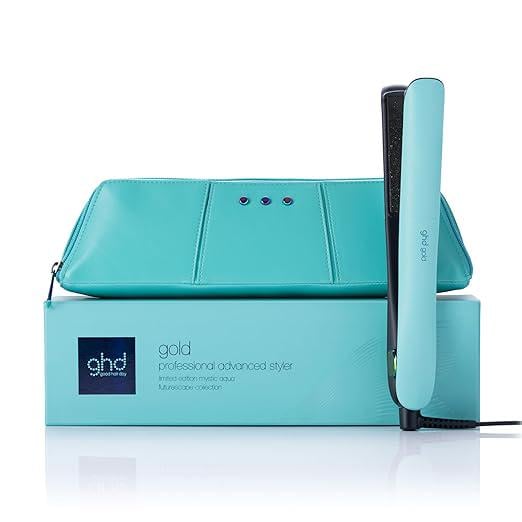 Вирівнювач професійний ghd Gold Limited Edition Hair Straightener in Mystic Aqua (5565545) Вирівнювач професійний ghd Gold Limited Edition Hair Straightener in Mystic Aqua (5565545)