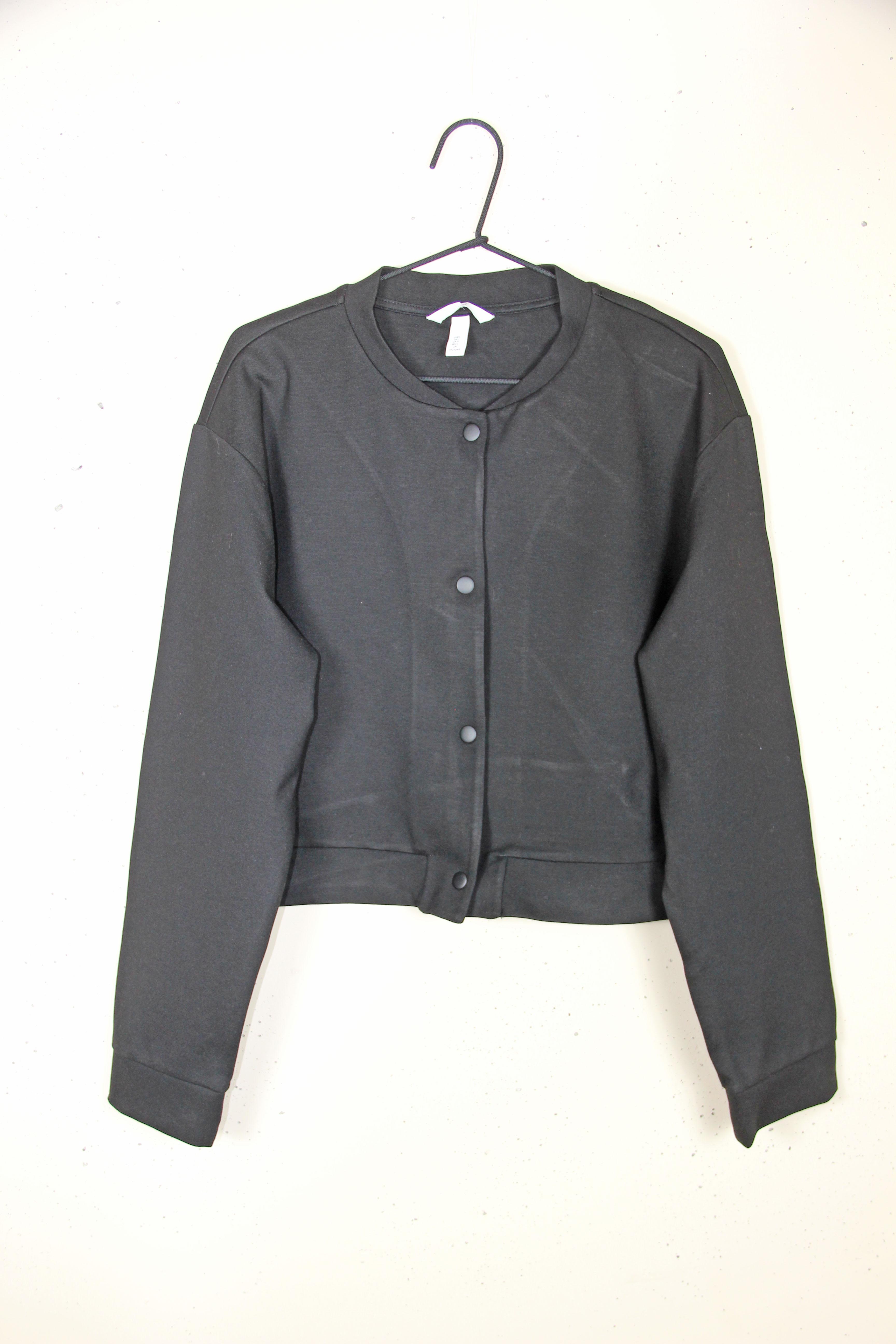 Бомбер H&M 1231213 L Чорний