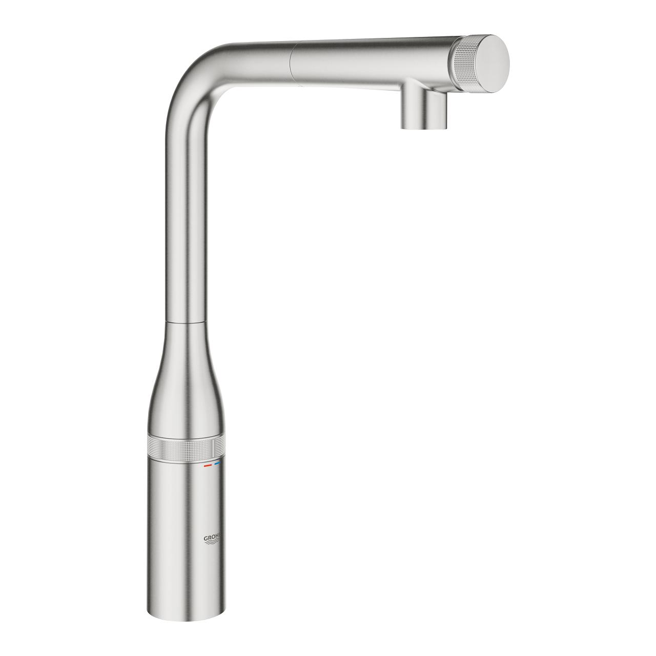 Змішувач для кухні Grohe Essence 31615DC0 із висувною лійкою Хром (150569)