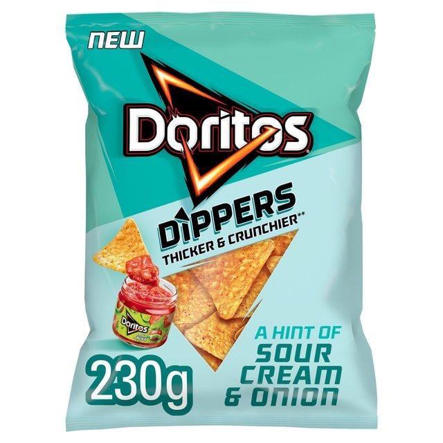 Чипсы Doritos Dippers Hint of Smoked Sour Cream & Onion 230 г (1854227996) Чипсы Doritos Dippers Hint of Smoked Sour Cream & Onion 230 г (1854227996)