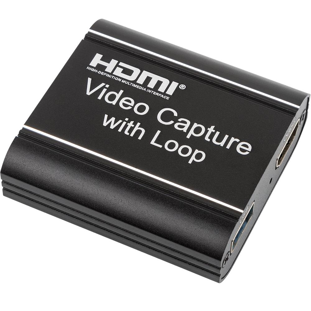 Внешняя карта видеозахвата Kotion Each Capture Loop HDVC3 Black (HDVC3-B)