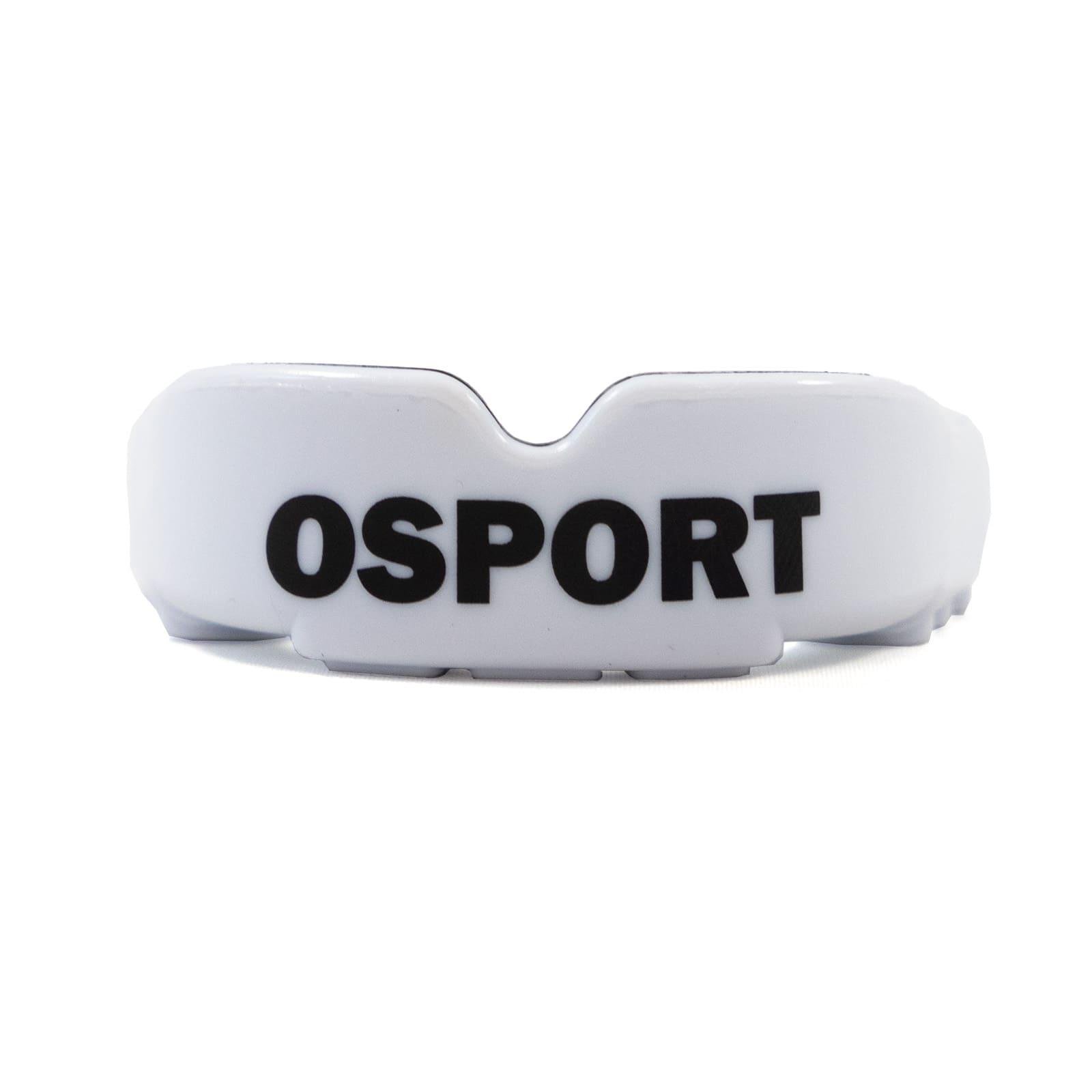 Капа боксерская OSPORT одночелюстная Бело-черный (MS 1627) - фото 2 Капа боксерская OSPORT одночелюстная Бело-черный (MS 1627) - фото 2