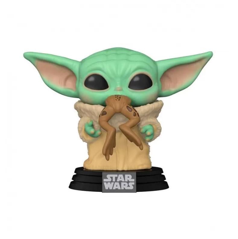 Фігурка Funko Pop №379 Star Wars Mandalorian with Frog Grogu 10 см (eeb9e2f0)