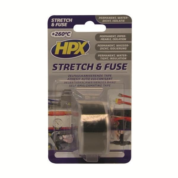 Лента изоляционная силикон самовулканизирующаяся HPX HPX SZ2503 3 м x 25x0,5 мм от -65 до +200°С силикон Черный (23676278)