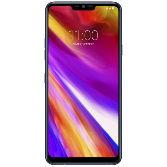 Смартфон G7 ThinQ G710 4/64GB 6,1" 3120x1440 IPS 1SIM 16 Мп + 16 Мп Type-C 3000 mAh Blue