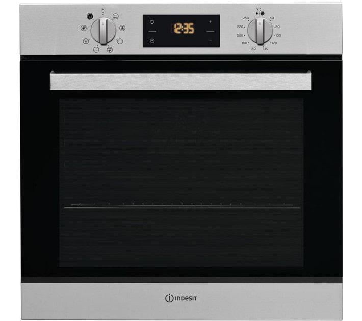 Стекло в духовку S-Mix для плиты Indesit с покраской 460х590 мм Прозрачный