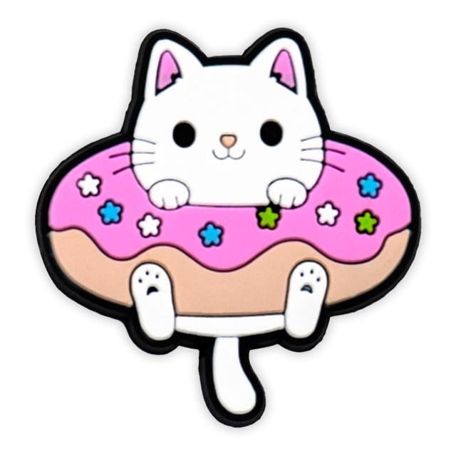 Джибитсы для кроксов Кот в пончике (HYB263-21)