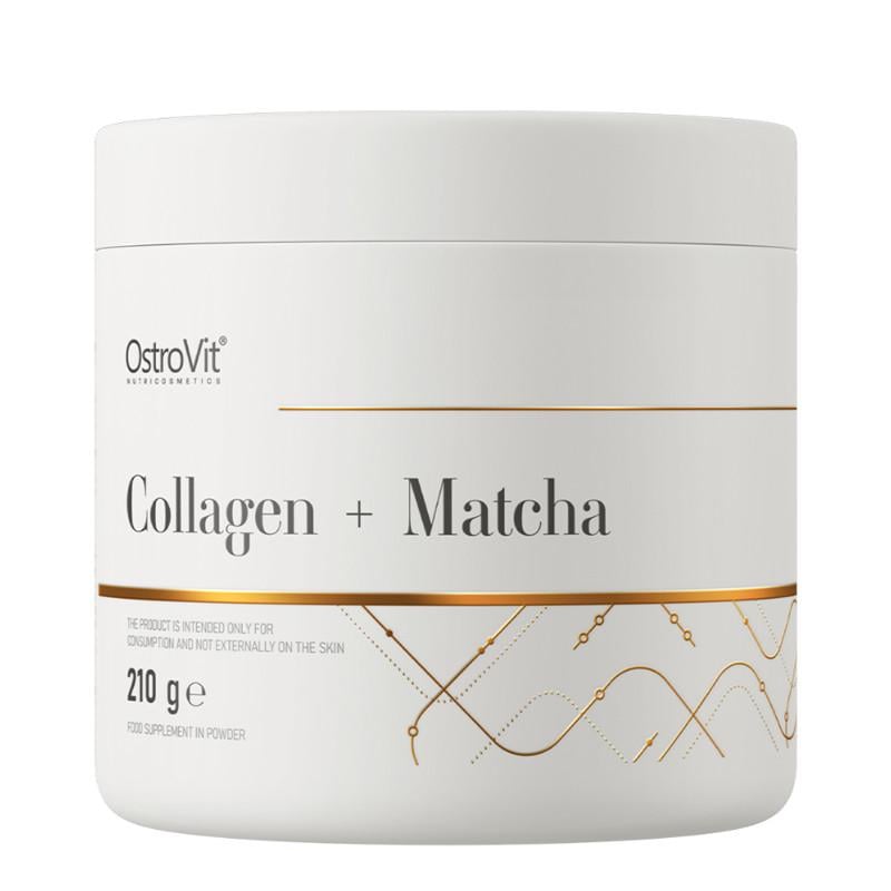 Колаген з матча Ostrovit Collagen+Matcha 210 г (23192-01)