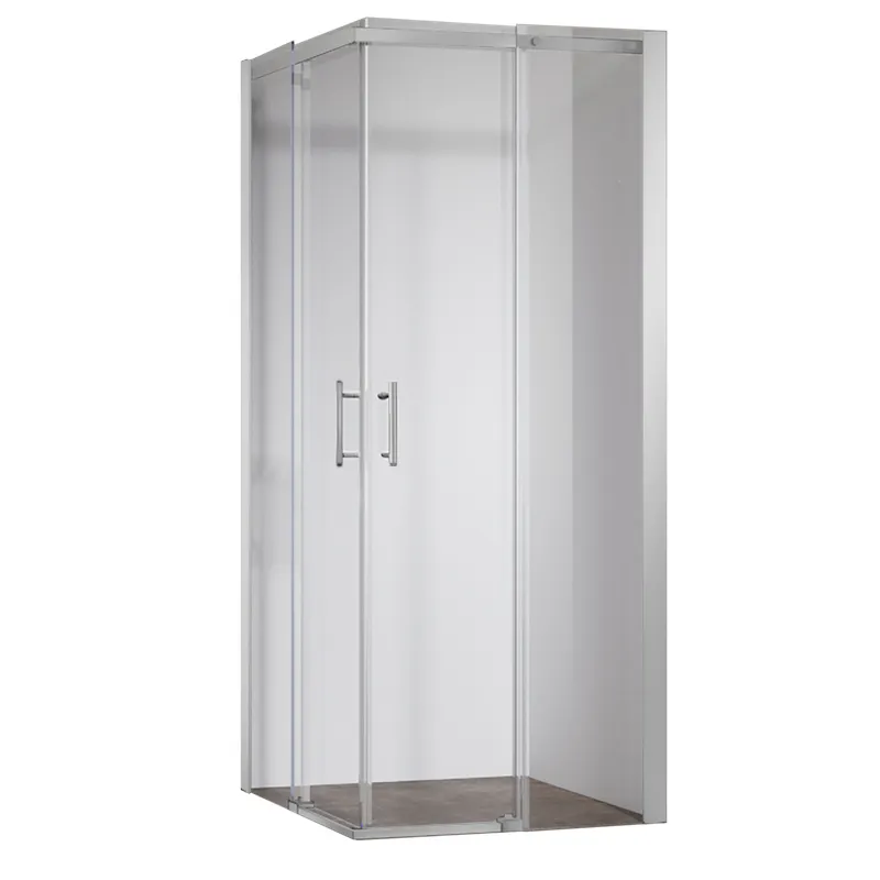 Душевая кабина без поддона KOER SR SC03-90x90x200-TR-02 прозрачное стекло Easy Clean 6 мм SS Color (KR5680)