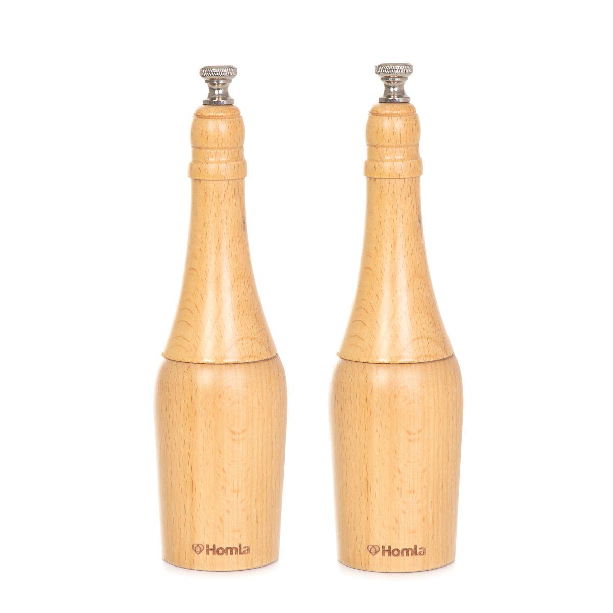Набор мельниц для специй Homla SAGITTA 19 см 2 шт. Дерево (214537) Набор мельниц для специй Homla SAGITTA 19 см 2 шт. Дерево (214537)