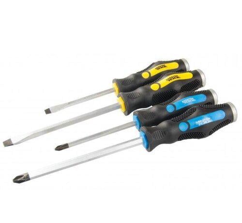 Набір викруток MasterTool GM ударних 4 шт. (40-1153) Набір викруток MasterTool GM ударних 4 шт. (40-1153)