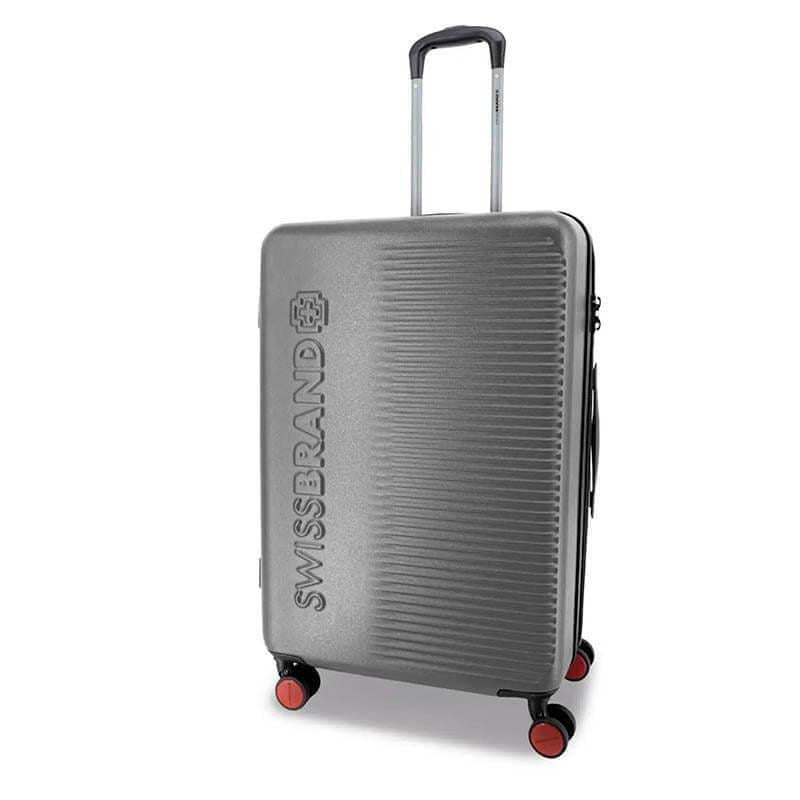 Валіза на 4-х колесах Swissbrand Enstone S 45/51 л Grey (DAS302521)