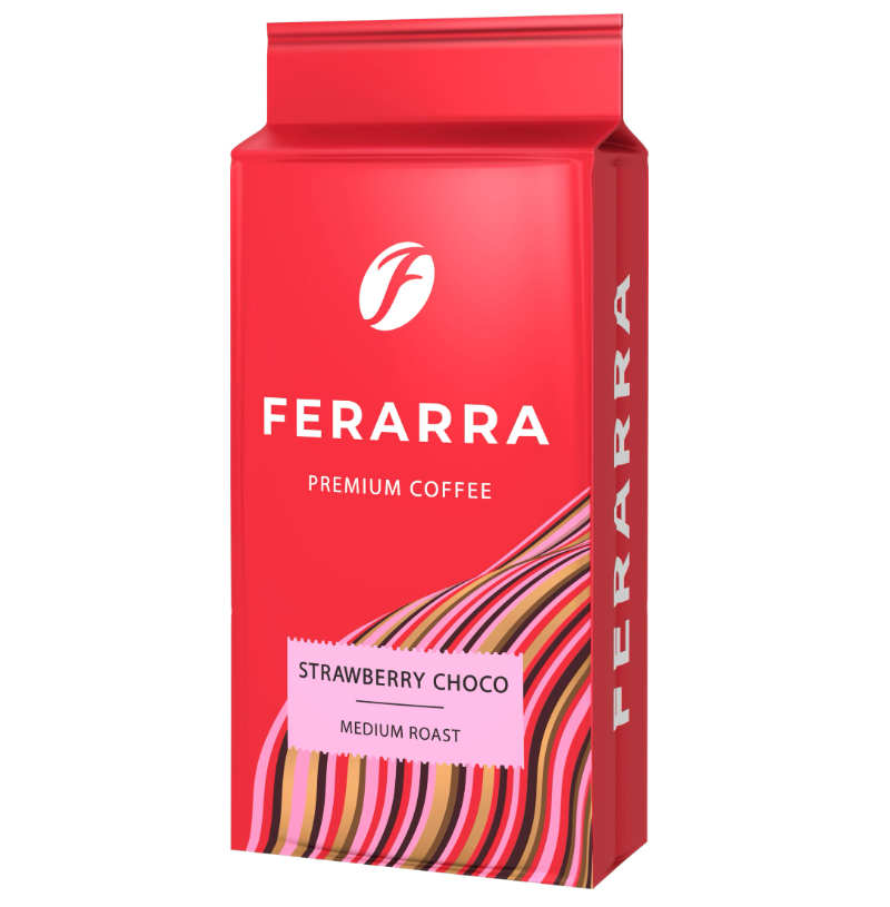 Кофе молотый FERARRA CAFFE Strawberry Choco 250 г (22542191)