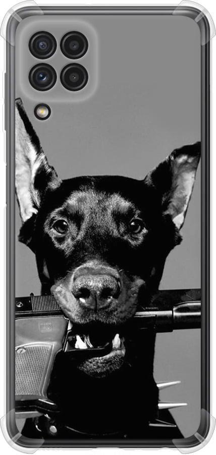 Чехол на Samsung Galaxy M32 M325F Доберман (2745sp-2558-42517)