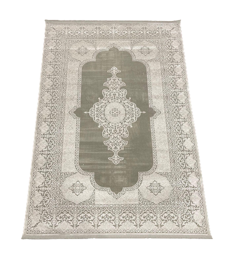 Ковер Capella 6124D 1,6х2,3 м Dark Grey/Cream (6386-12)