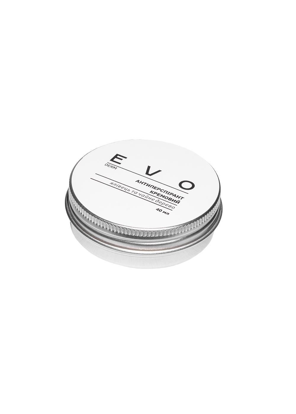 Крем-антиперспирант EVO derm с можжевельником и чайным деревом 40 г (2000000000688)