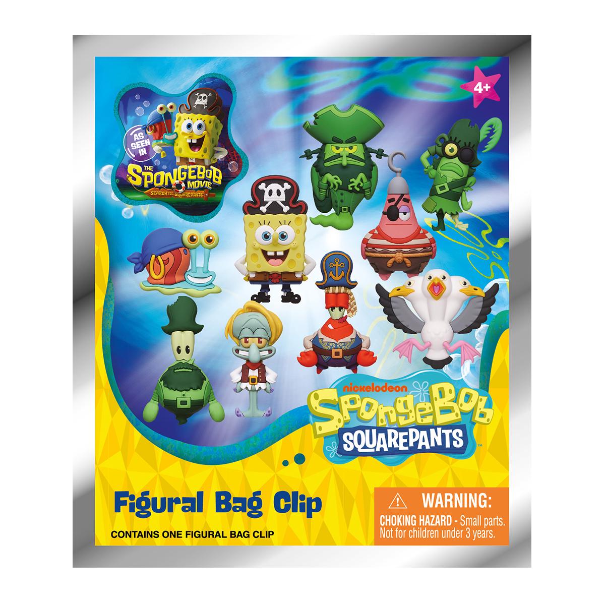 Детская игровая фигурка на клипсе Monogram Губка Боб с 3D эффектом (63195)