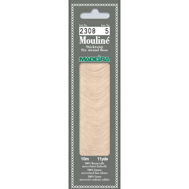 Нити 2308 Mouline Рыжевато-коричневый