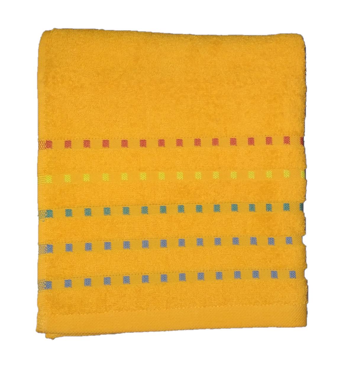 Полотенце махровое Zastelli Мозаика 50x90 см Оранжевый (11019-001571) - фото 1