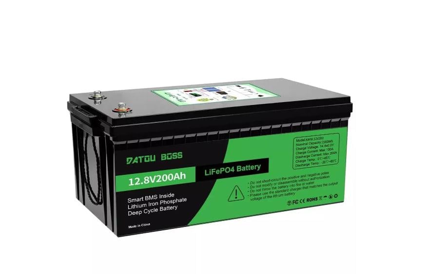 Аккумулятор литий-железо-фосфатный DATOUBOSS 12V 300 Ah 3840 Вт с BMS на 200A резервное питание UPS (31951511)