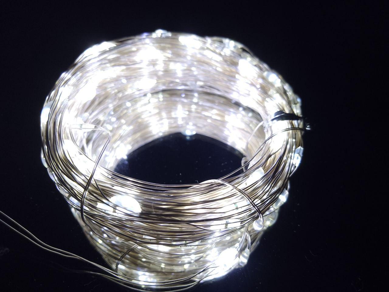 Гирлянда от USB светодиодные капли 20 м 200 LED 8 режимов с пультом Белый - фото 3 Гирлянда от USB светодиодные капли 20 м 200 LED 8 режимов с пультом Белый - фото 3