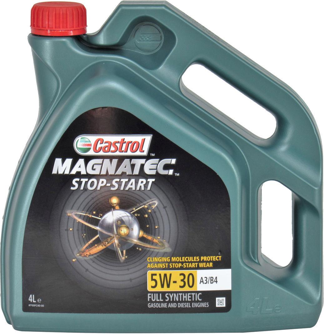 Моторне мастило Castrol Magnatec Stop-start A3/b4 15c94e бензин/дизель 5W-30 4 л (1403920)