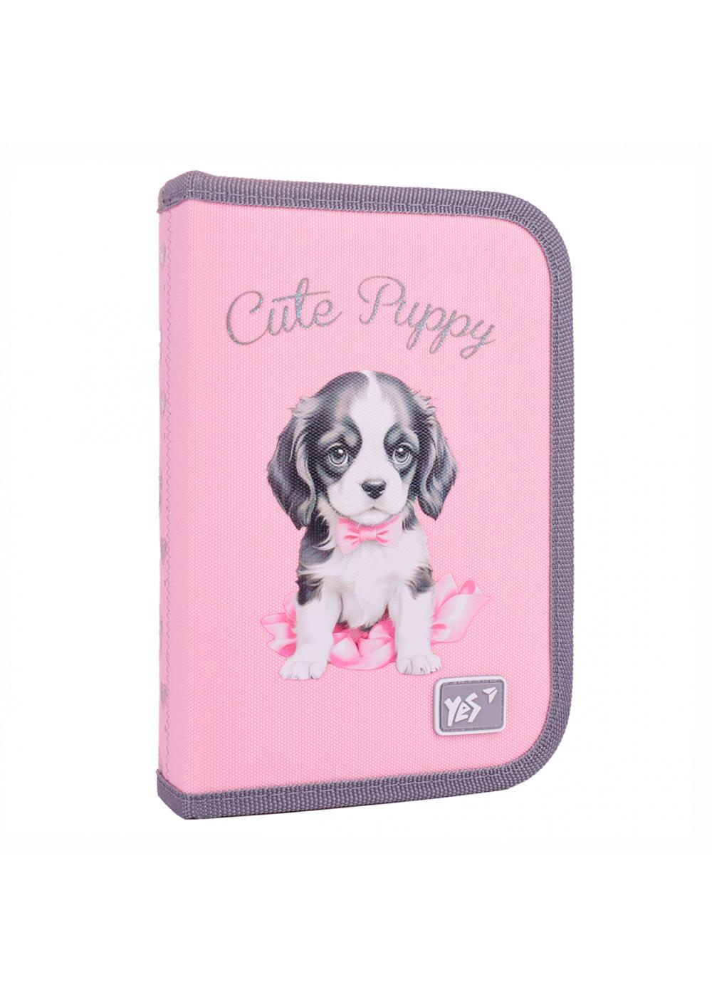 Пенал YES HP-04 Doggy Princess с двумя клапанами (533706)