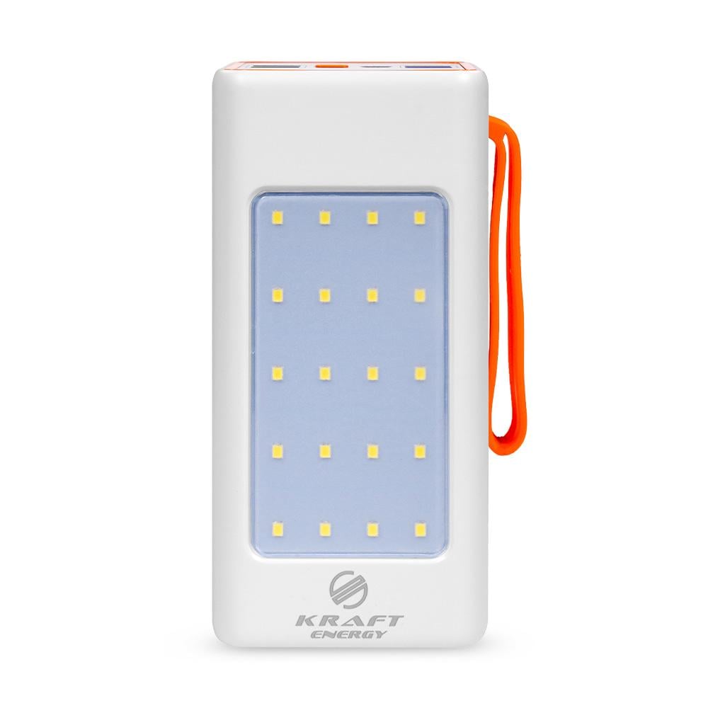 Повербанк Kraft KPB-2450FCL 22.5W QC 3.0 50000 mAh White (43-00072)