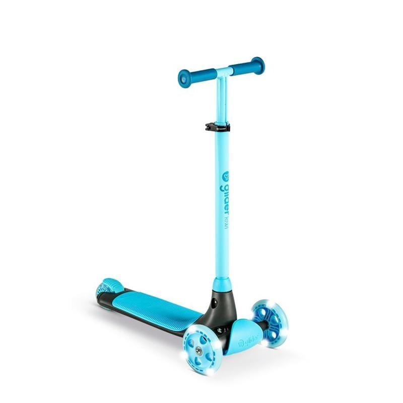 Самокат детский трехколесный YVolution YGlider KIWI Blue (iz15645)