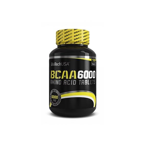 Амінокислота BCAA для спорту BioTechUSA BCAA 6000 100 пігулок