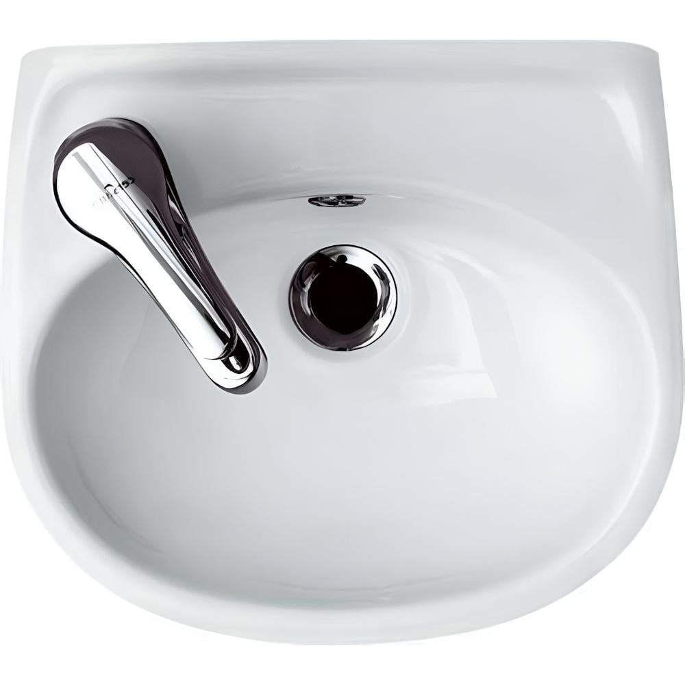 Умывальник Cersanit Eko 2000 35 с отверстием для смесителя левосторонний Белый (TK-K07-002-L-EX1) Умывальник Cersanit Eko 2000 35 с отверстием для смесителя левосторонний Белый (TK-K07-002-L-EX1)