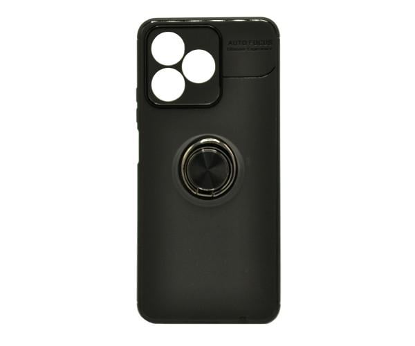 Чехол Auto Focus 360 Rotating Ring для Realme C53 Черный