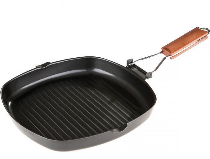Сковорода-гриль Empire со складной ручкой 28х28 см