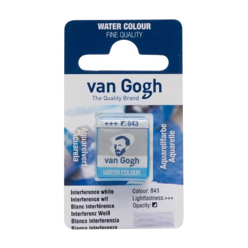 Акварельная краска Van Gogh кювета 1,5 мл 843 Интерферентный белый (20868431)
