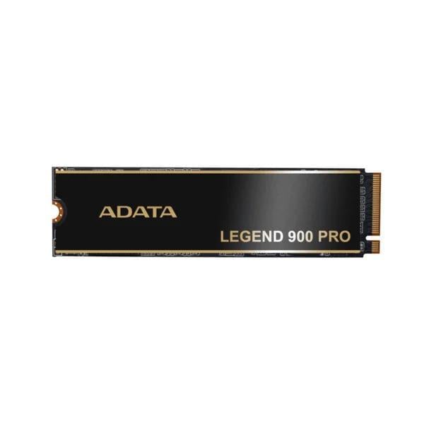 Накопитель SSD M,2 ADATA LEGEND 900 PRO 2 ТБ PCIe Gen4x4 2280 3D NAND Black/Gold (SLEG-900P-2TCS)