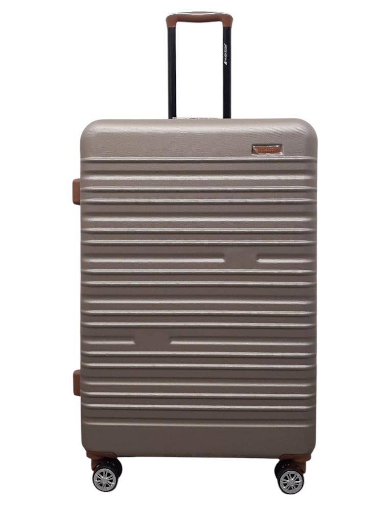 Валіза велика Madisson Snowball 33803 полікарбонат/ABS L Шампань - фото 6