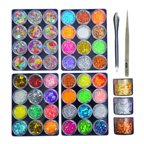 Набор декора для изделий из эпоксидной смолы 54 шт. (1545)