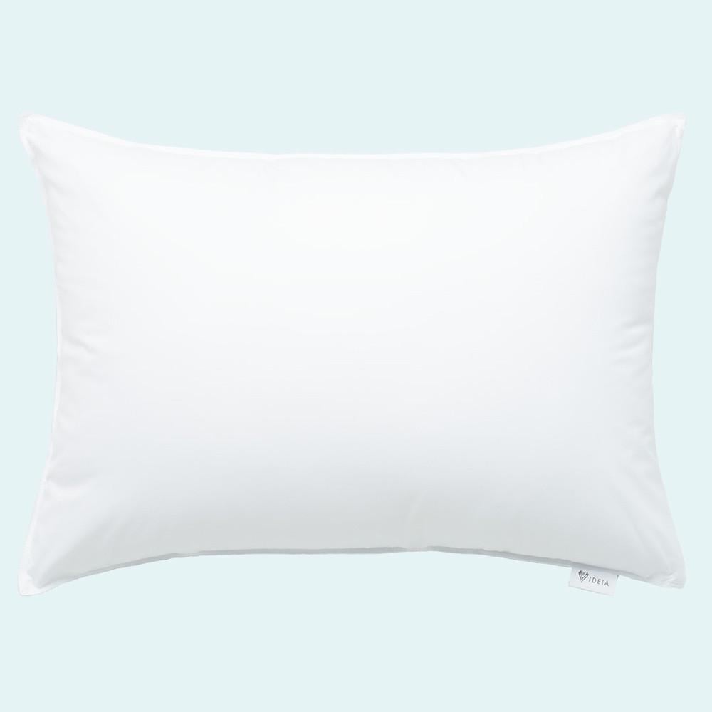 Подушка IDEIA Premium Soft Готель із внутрішньою подушкою штучний пух 50x70 см Білий (23435)