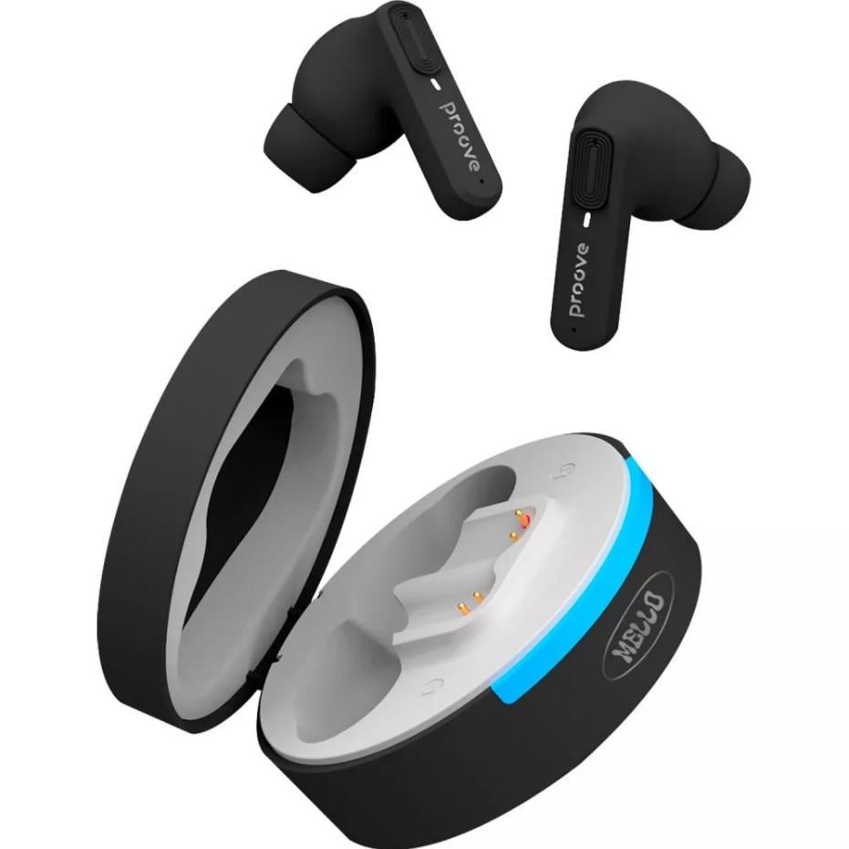 Наушники беспроводные Proove Mello TWS with ANC APP Black Наушники беспроводные Proove Mello TWS with ANC APP Black
