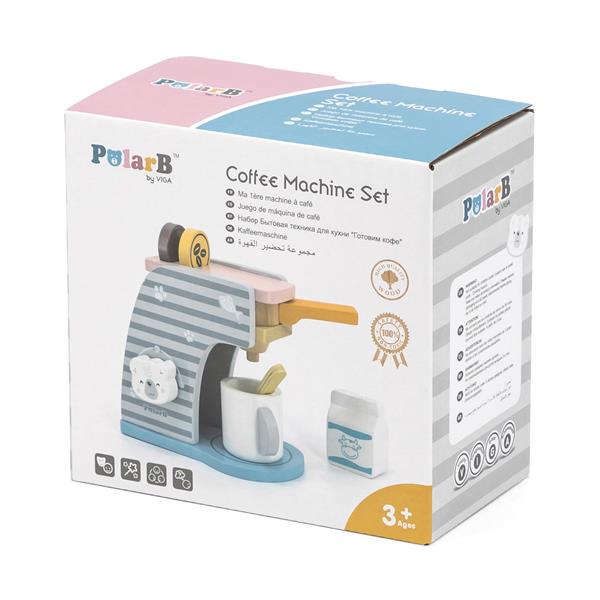 Игрушечная кофемашина Viga Toys PolarB из дерева (44018) - фото 2 Игрушечная кофемашина Viga Toys PolarB из дерева (44018) - фото 2
