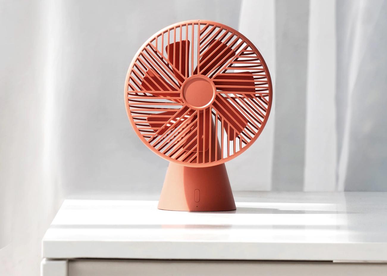 Портативный вентилятор Sothing Forest Desktop Fan Red (DSHJ-S-1907) - фото 3