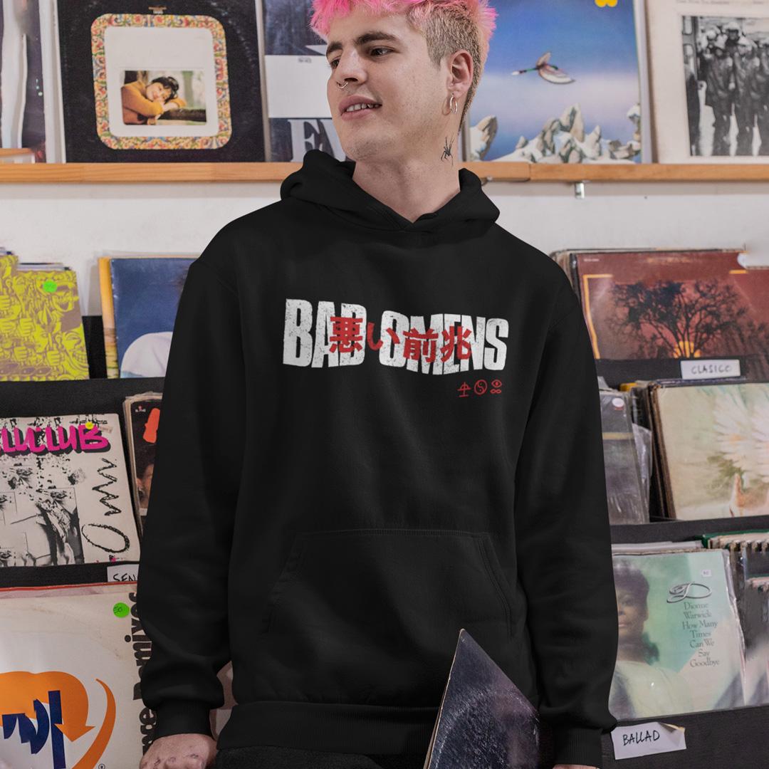 Худи флисовый унисекс Bad Omens The Death Of Peace Of Mind 2022 XS Черный