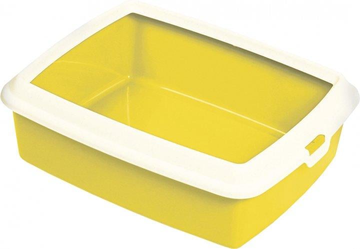Туалет для кішок MPS HYDRA MAXI з рамкою 50х40х16,5 см Yellow (1130202718)