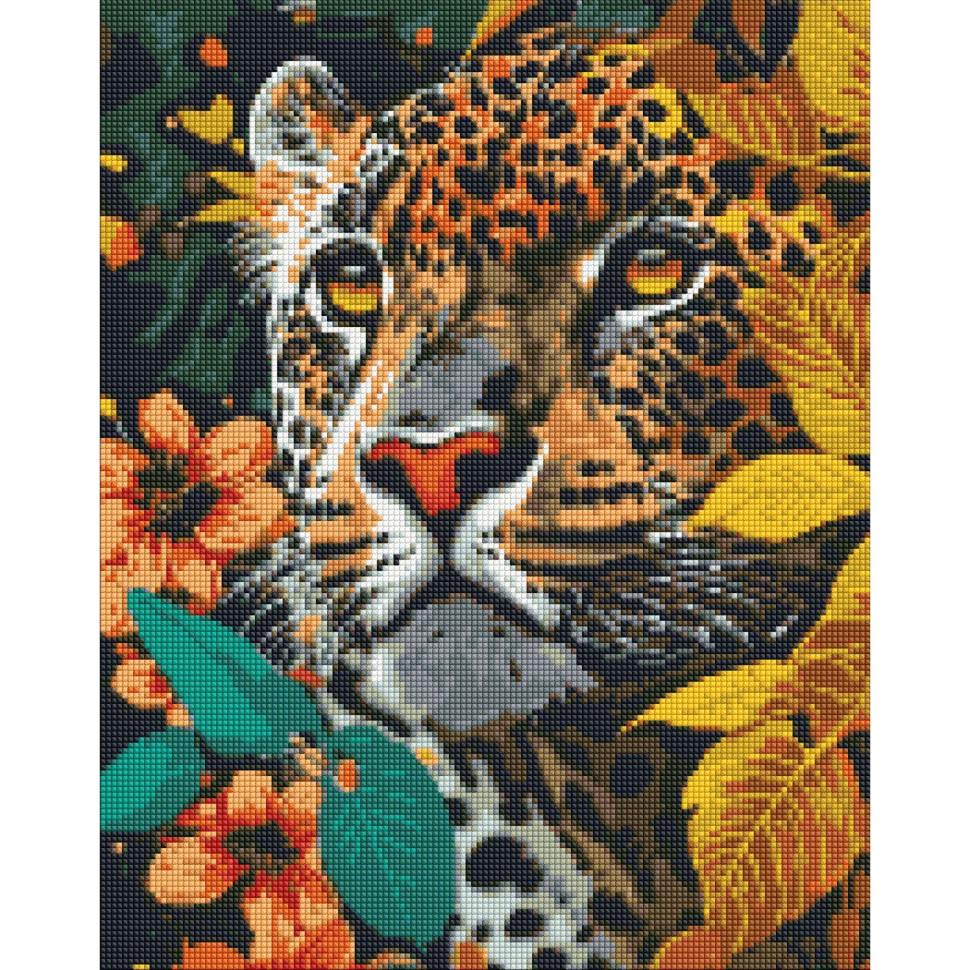 Алмазна мозаїка Ідейка Небезпечний хижак 40x50 см (AMO7754)