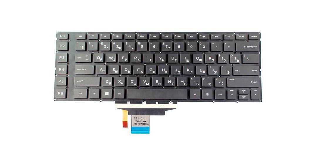 Клавіатура для ноутбука HP Omen 15-5099 788603-251 з підсвічуванням клавіш матова (14584)