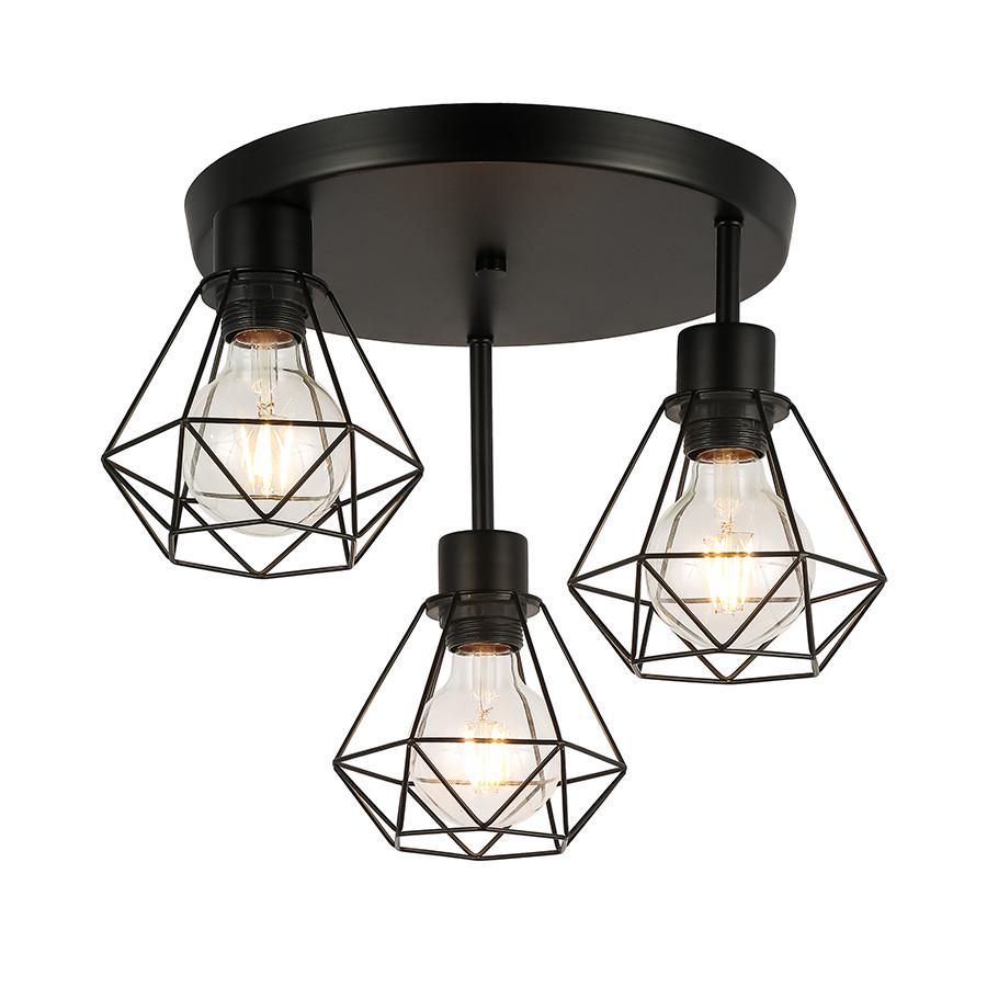 Люстра на 3 плафона 752102-33008 BK - фото 2