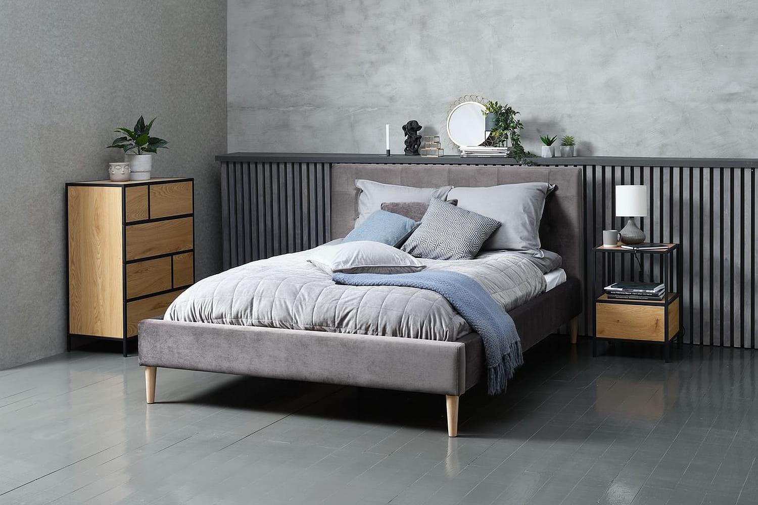 Тумба Signal GEO S 59x40x40 см Дуб/Черный (GEOSDC) - фото 3