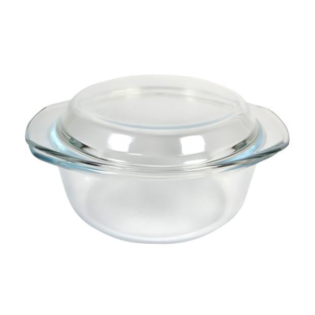 Кастрюля стеклянная жаропрочная Empire-EM1864 1500 мл (iz12664)